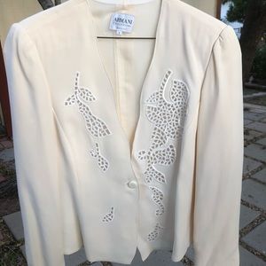 Armani Collezioni Shoulder Padded Blazer